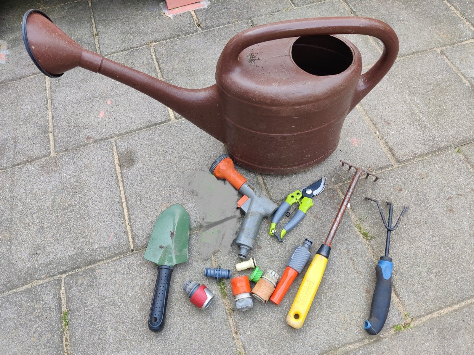 Tuin spulletjes, Ophalen, Gebruikt, Kunststof
