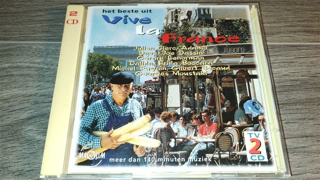 Het Beste Uit Vive La France [2 CD], Ophalen of Verzenden, Zo goed als nieuw, Overige soorten