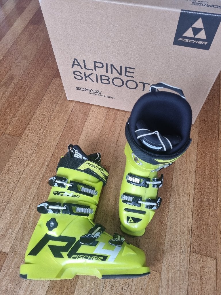 Skischoenen van Fischer, RC4 WorldCup, Soma-Tec MP 26,5 ZGAN, 140 tot 160 cm, Fischer, Schoenen, Ophalen of Verzenden