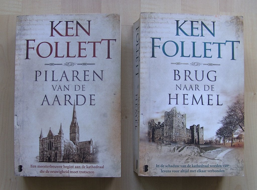 Ken Follett  -  Pilaren van de Aarde  -  Brug naar de Hemel, Ophalen of Verzenden, Zo goed als nieuw, Ken Follett, Europa overig