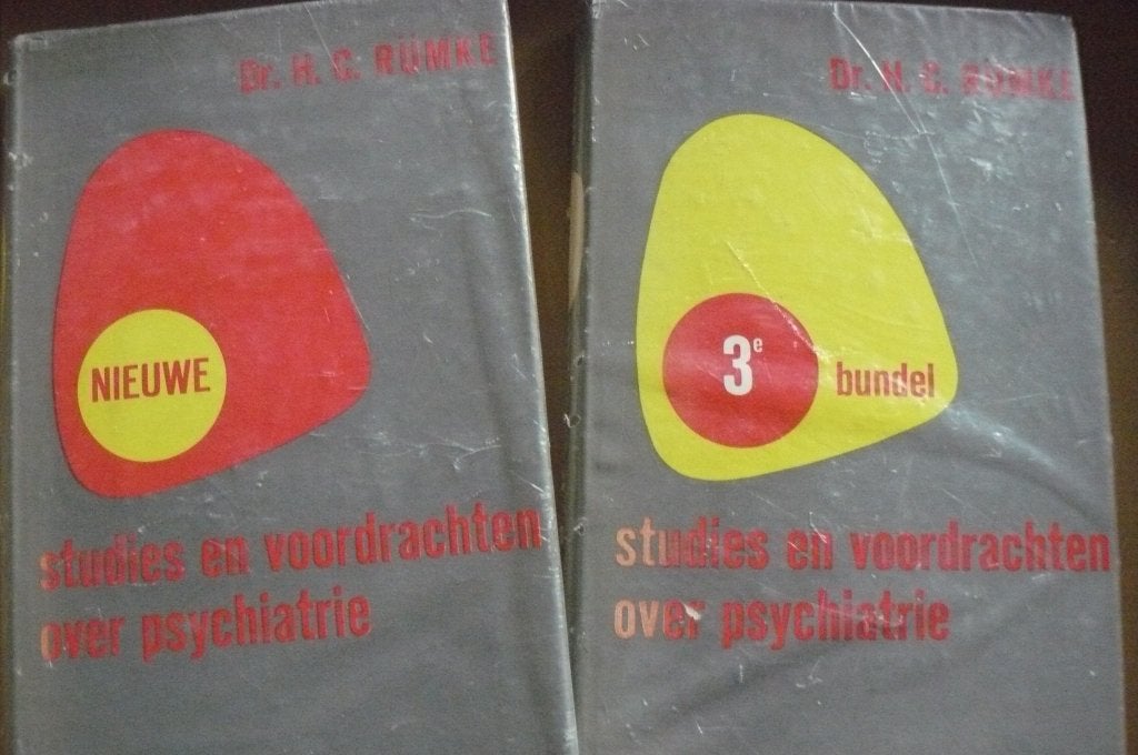 DR H.C. RUMKE / PSYCHIATRIE / studies en voordrachten, Ophalen of Verzenden, Gelezen