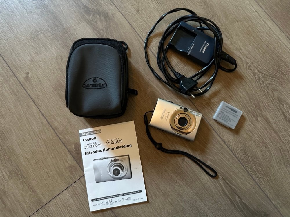Canon digital IXUS 80 IS digitale camera, 8 megapixels, Gebruikt, Verzenden, Canon