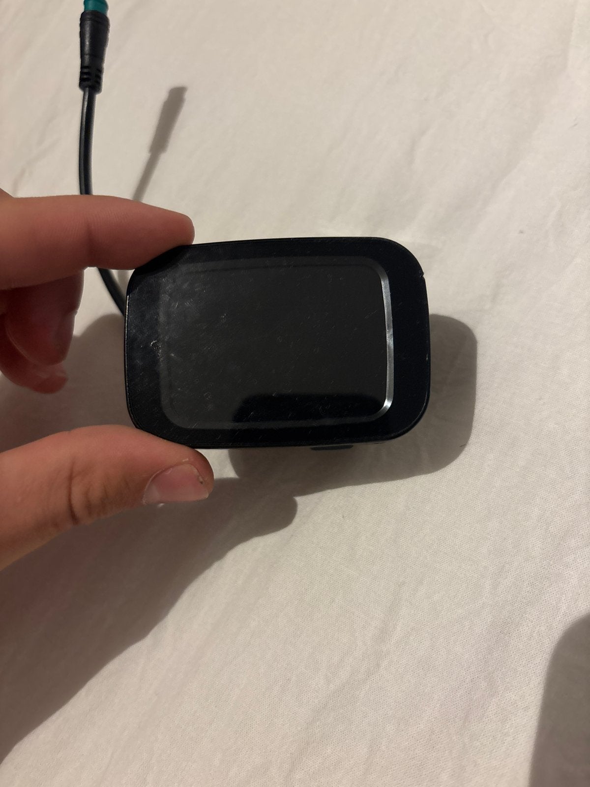 Fietscomputer met kabel, Ophalen, Snelheidssensor, Gebruikt