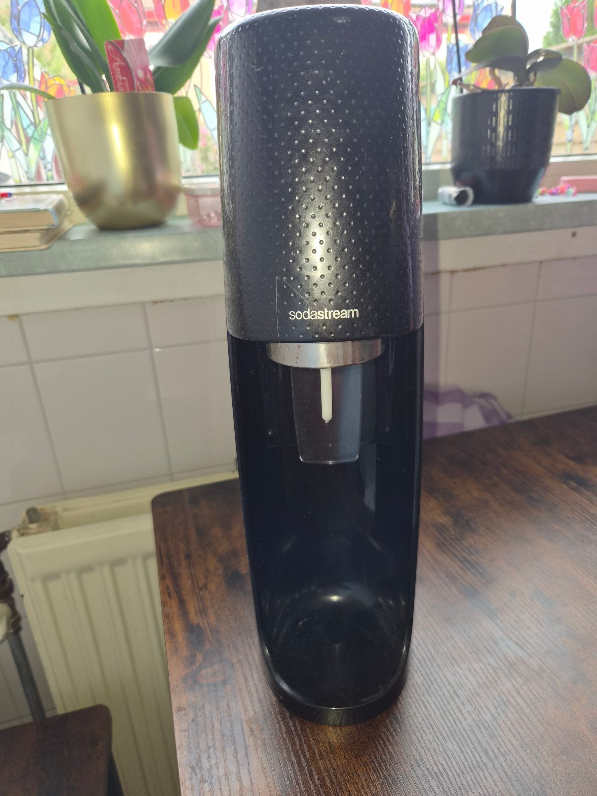 Sodastream bruiswaterapparaat - Zwart, Ophalen, Gebruikt