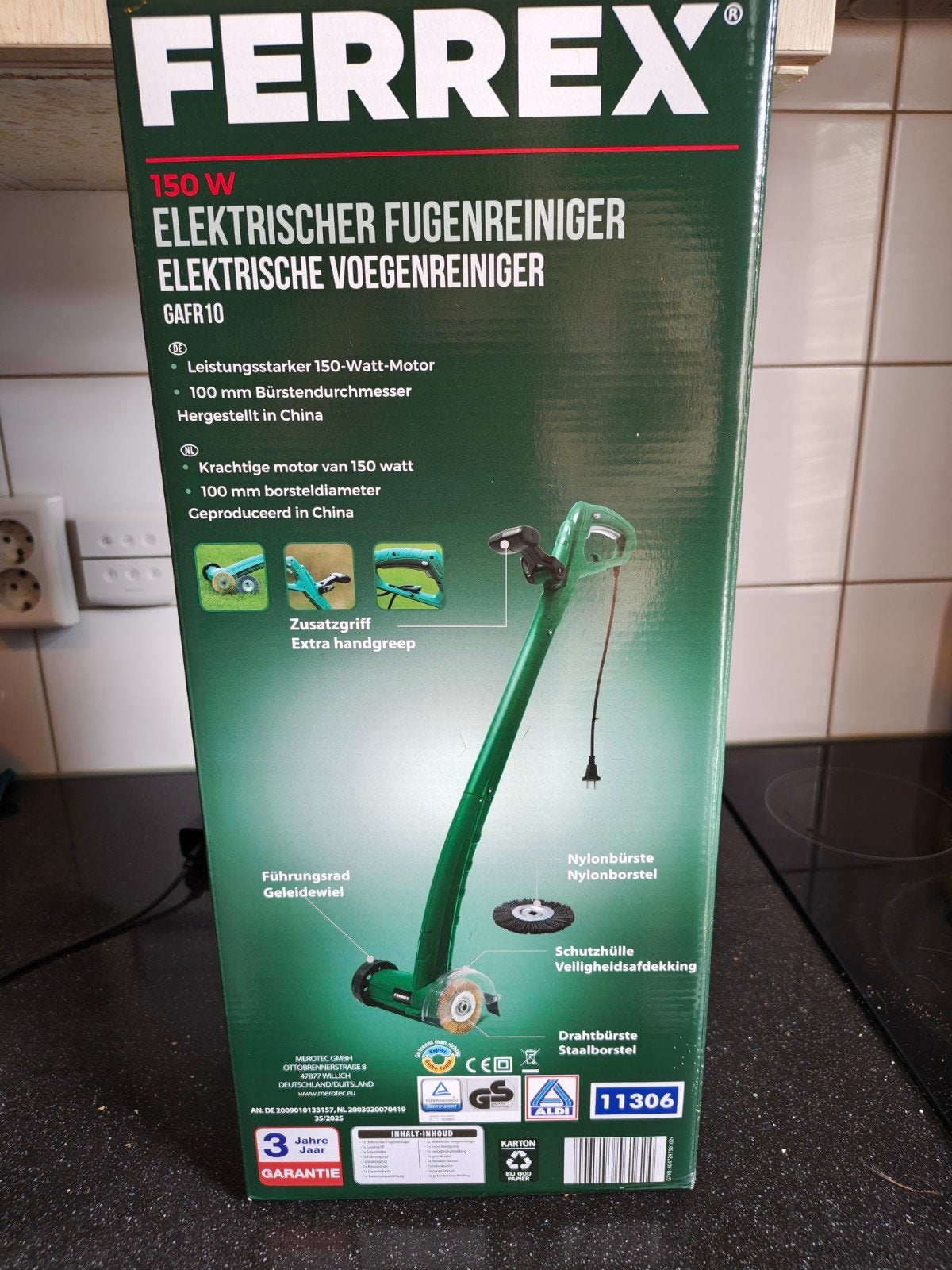 ferrex voegen reiniger, Ophalen of Verzenden, Nieuw, Elektrisch