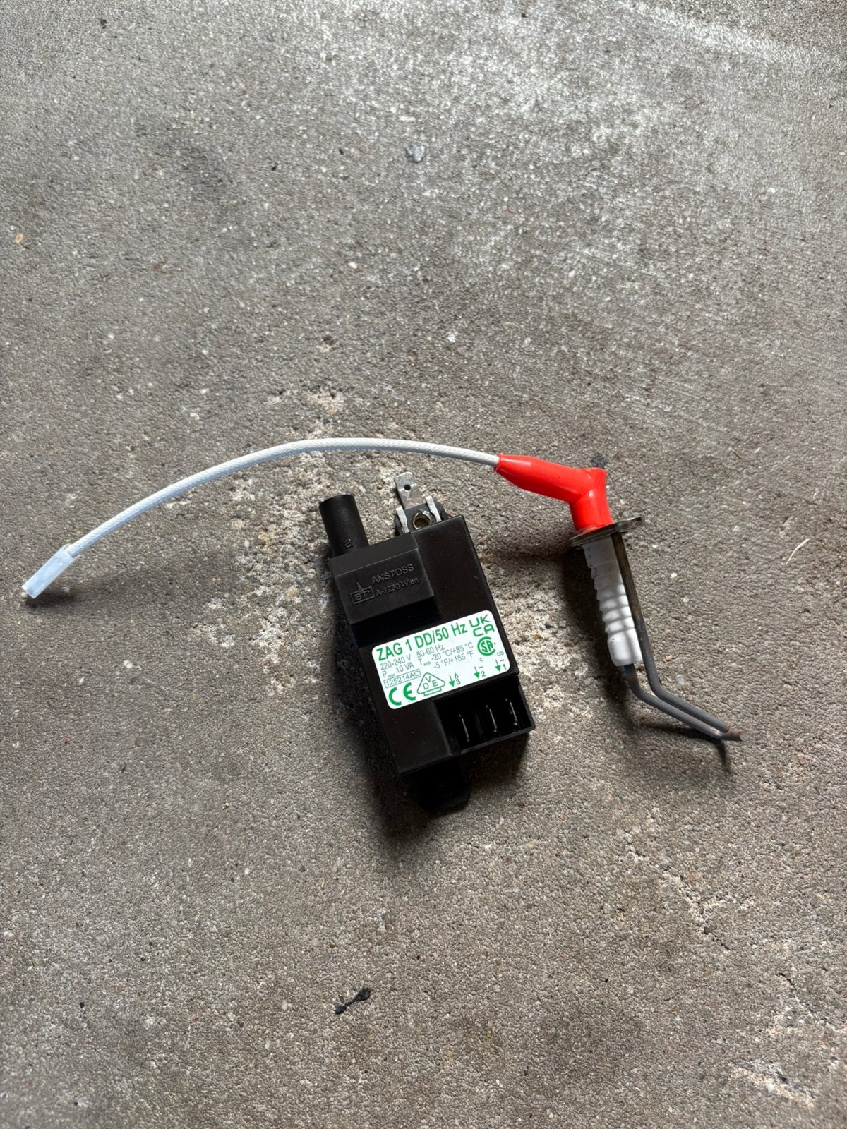 Ontsteek trafi en pen Remeha Calenta, Doe-het-zelf en Verbouw, 30 tot 80 cm, Cv-ketel of Combi-ketel, Minder dan 60 cm, Ophalen of Verzenden