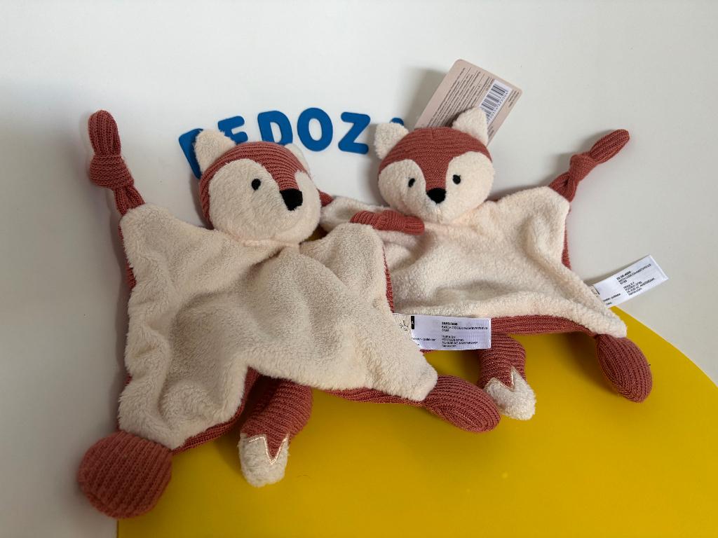 K1463 hema doekje vos 2x, Ophalen of Verzenden, Nieuw, Overige typen