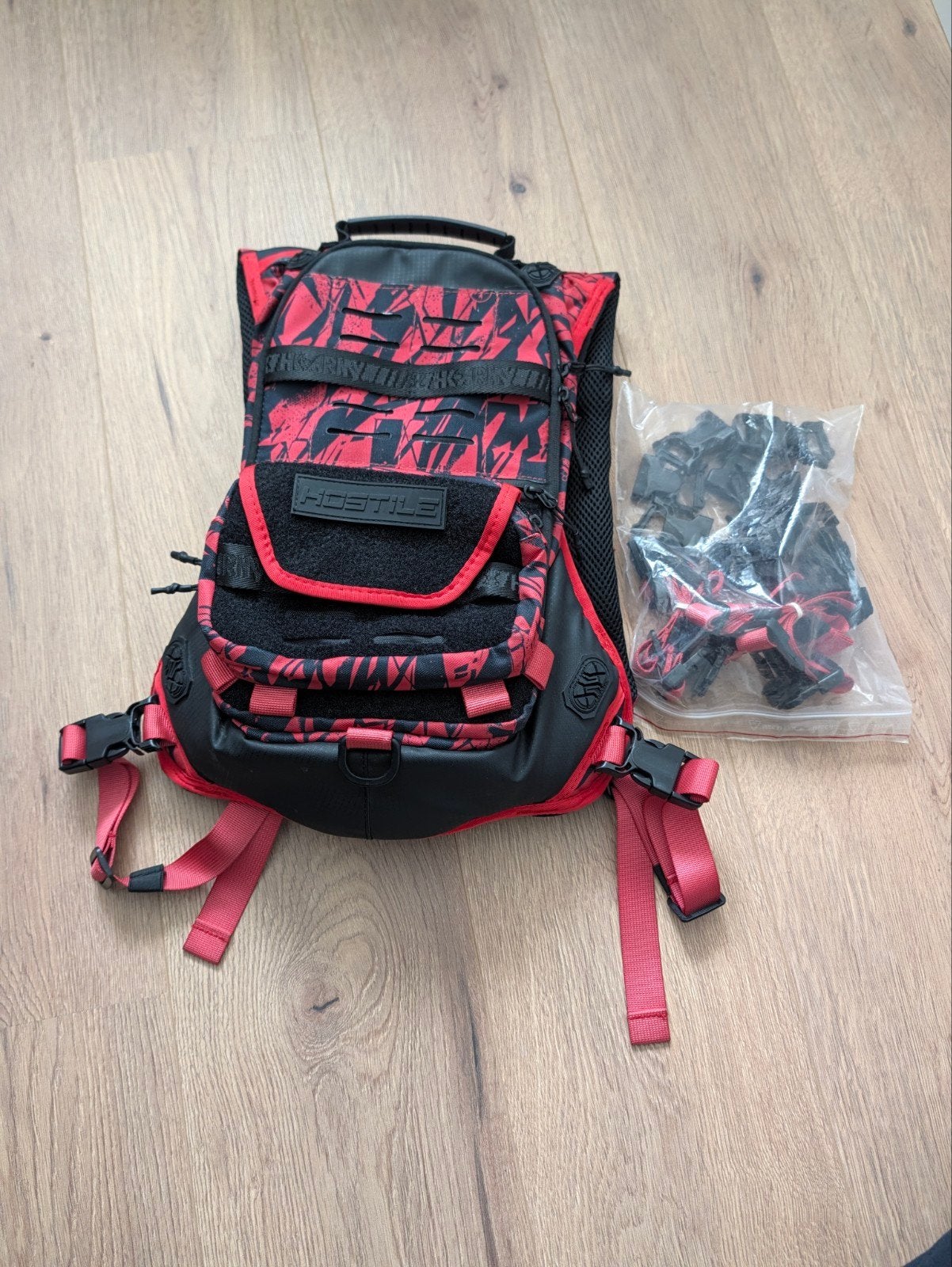 HK Army Reflex Rugzak Rood Paintball / Airsoft, Ophalen of Verzenden, Zo goed als nieuw
