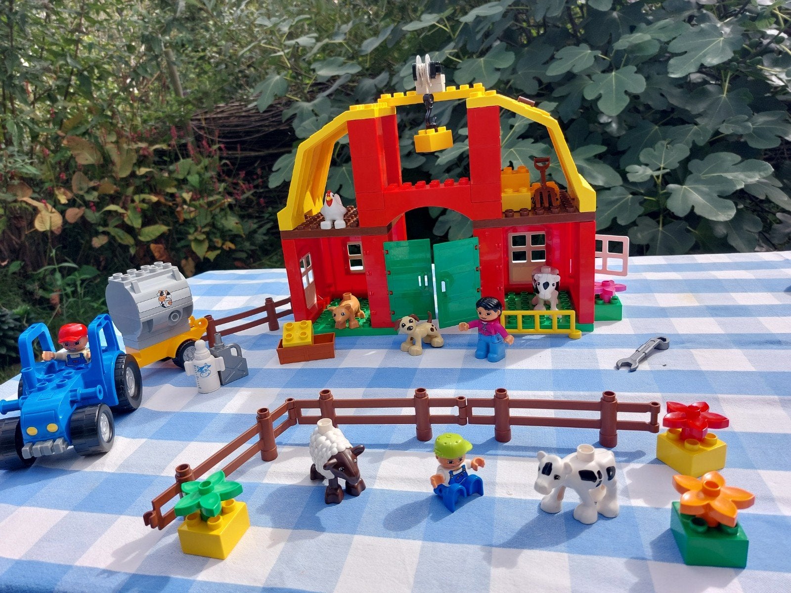 LEGO Ville Grote Boerderij Set - Compleet en Speelklaar!, Ophalen of Verzenden, Gebruikt, Overige merken