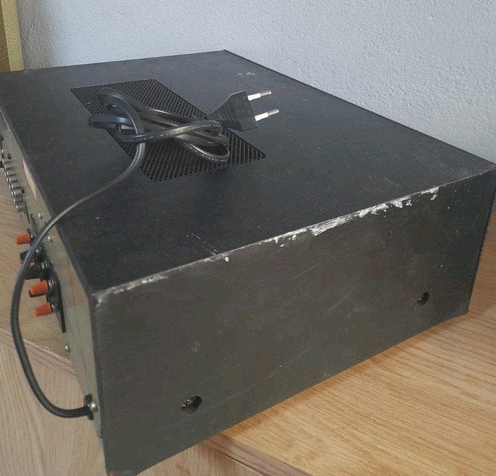 Vintage versterker technics su-7100k met 2 boxen Philips, Ophalen of Verzenden, Gebruikt, Overige merken