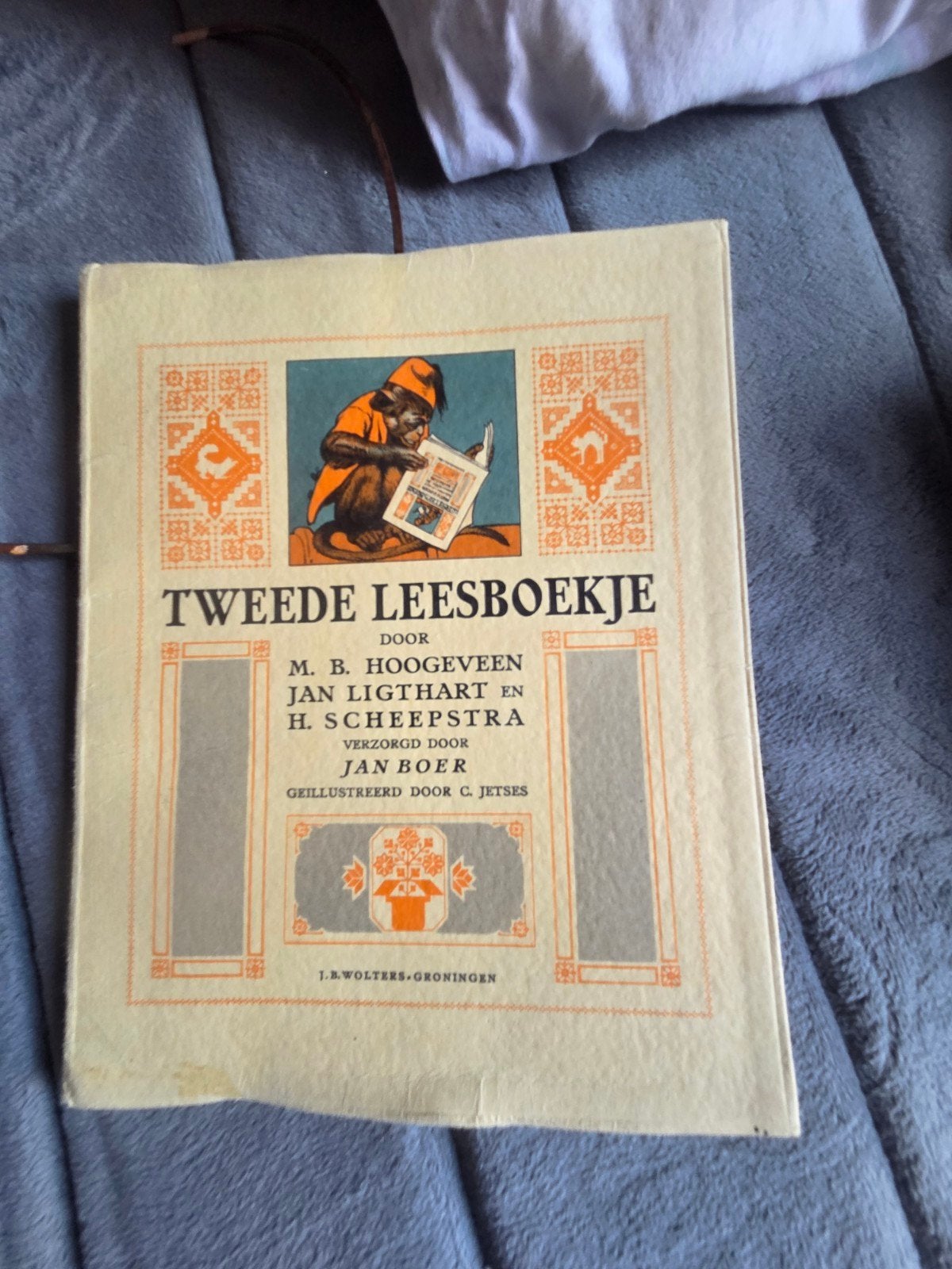 leesboekjes uit 1955, Ophalen of Verzenden, Gelezen, J.b wolters groningen, Plaatjesalbum