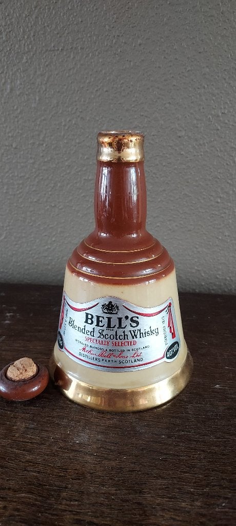 BELLS whisky flesje, klein, leeg, Ophalen of Verzenden, Gebruikt, Verpakking