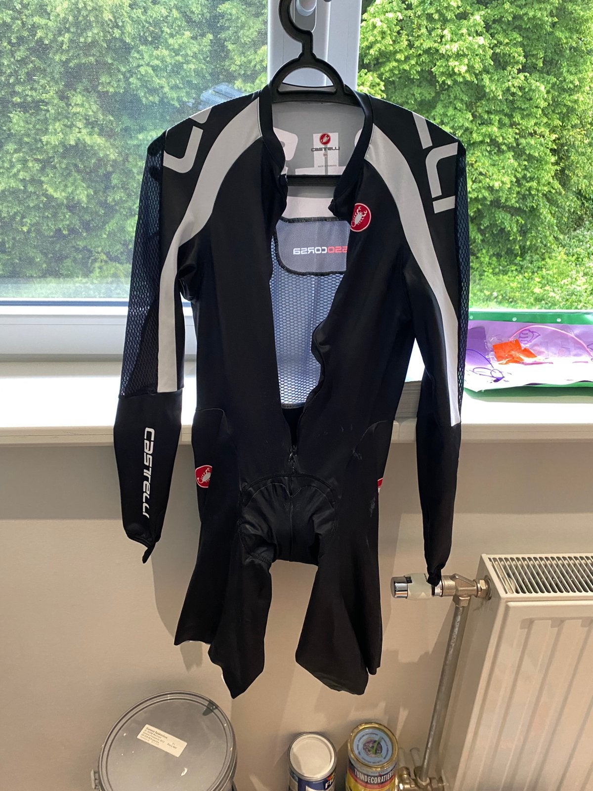 Castelli bodypaint tijdritpak XXL 2XL, Ophalen of Verzenden, Gebruikt, XXL, Bovenkleding