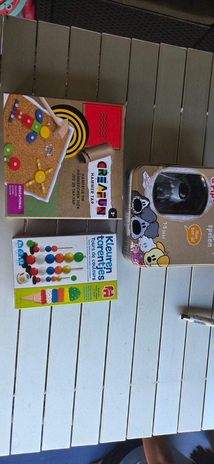 Speelgoed: Hamertje Tik, Kleuren Torentjes, Woezel, Ophalen of Verzenden, Gebruikt, Overige typen