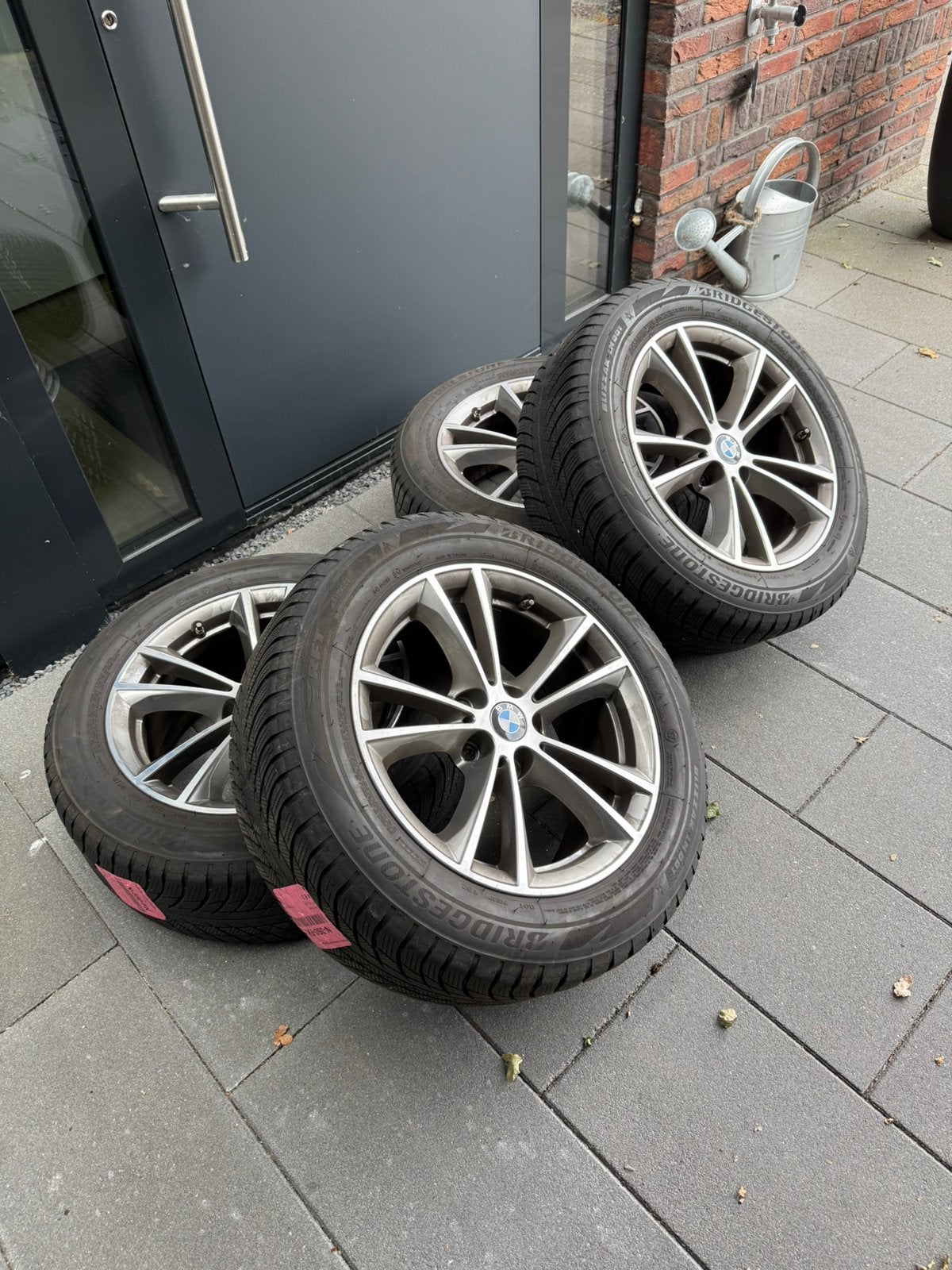 BMW 17” Bridgestone winterbanden met BMW siervelg, Ophalen, Gebruikt, Banden en Velgen, Overige maten