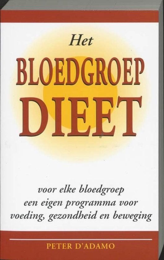 Het bloedgroep Dieet, Boeken, Ophalen of Verzenden, Zo goed als nieuw, Dieet en Voeding