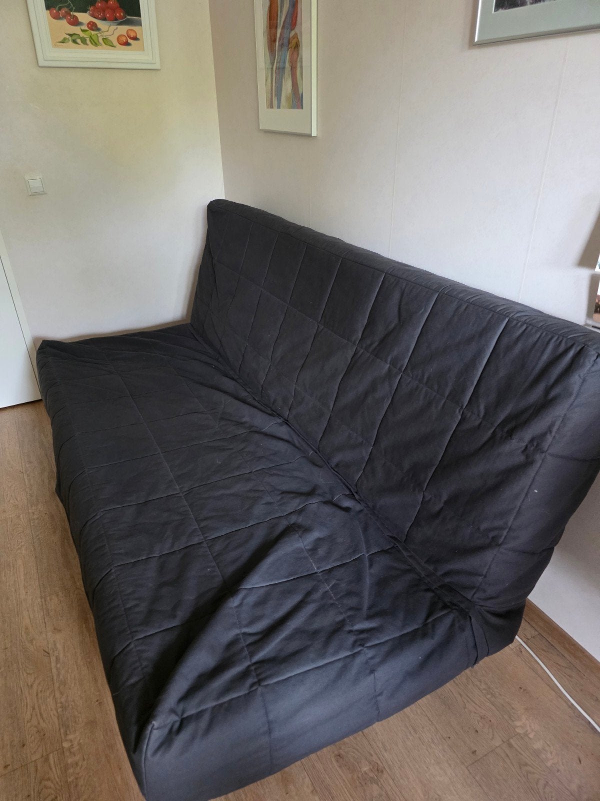 Bedbank in prima staat - Gratis af te halen in Amersfoort, Ophalen, Tweepersoons, Beige
