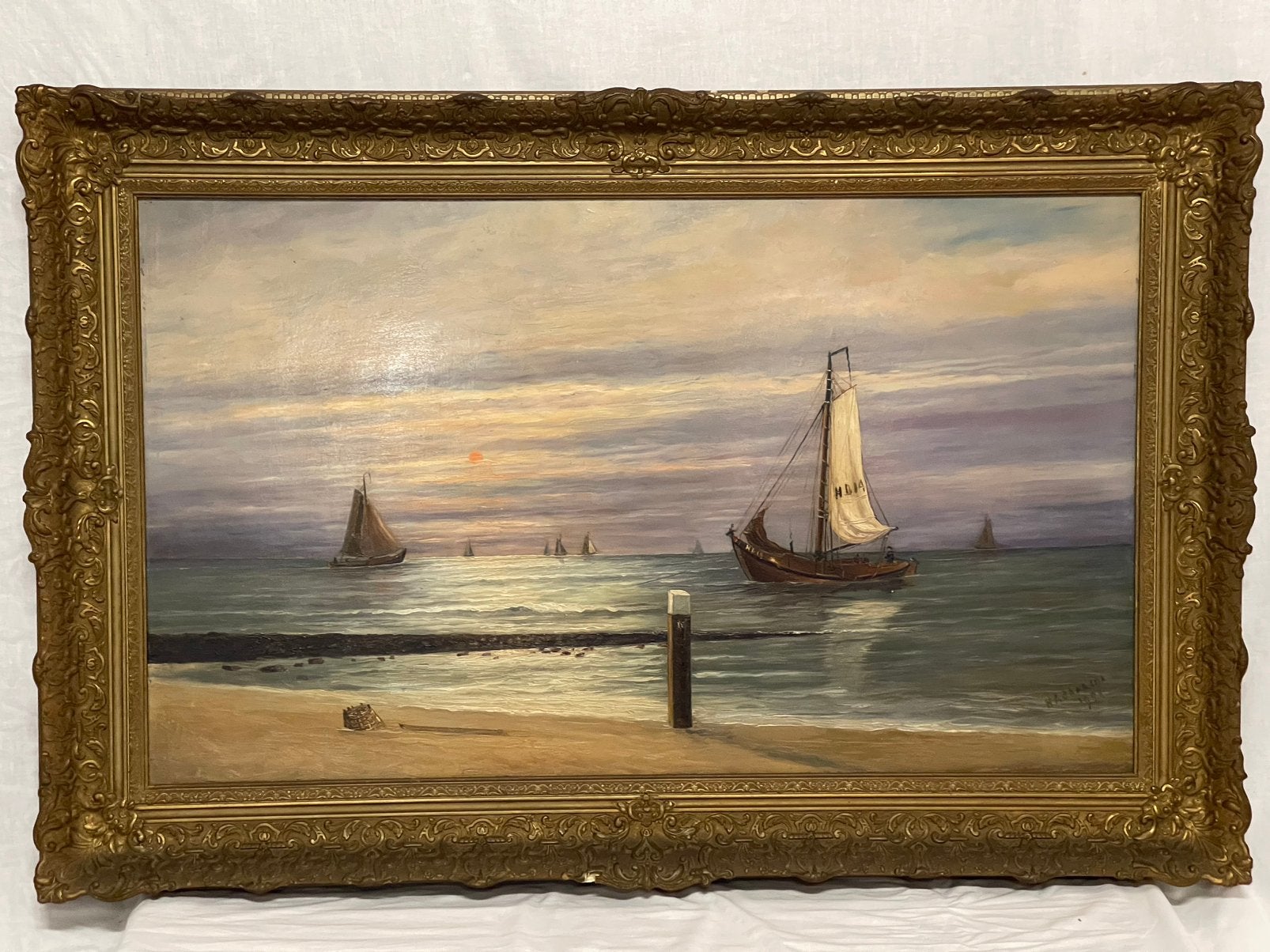 H.A Jaarsma Schilderij HD 14, Ophalen