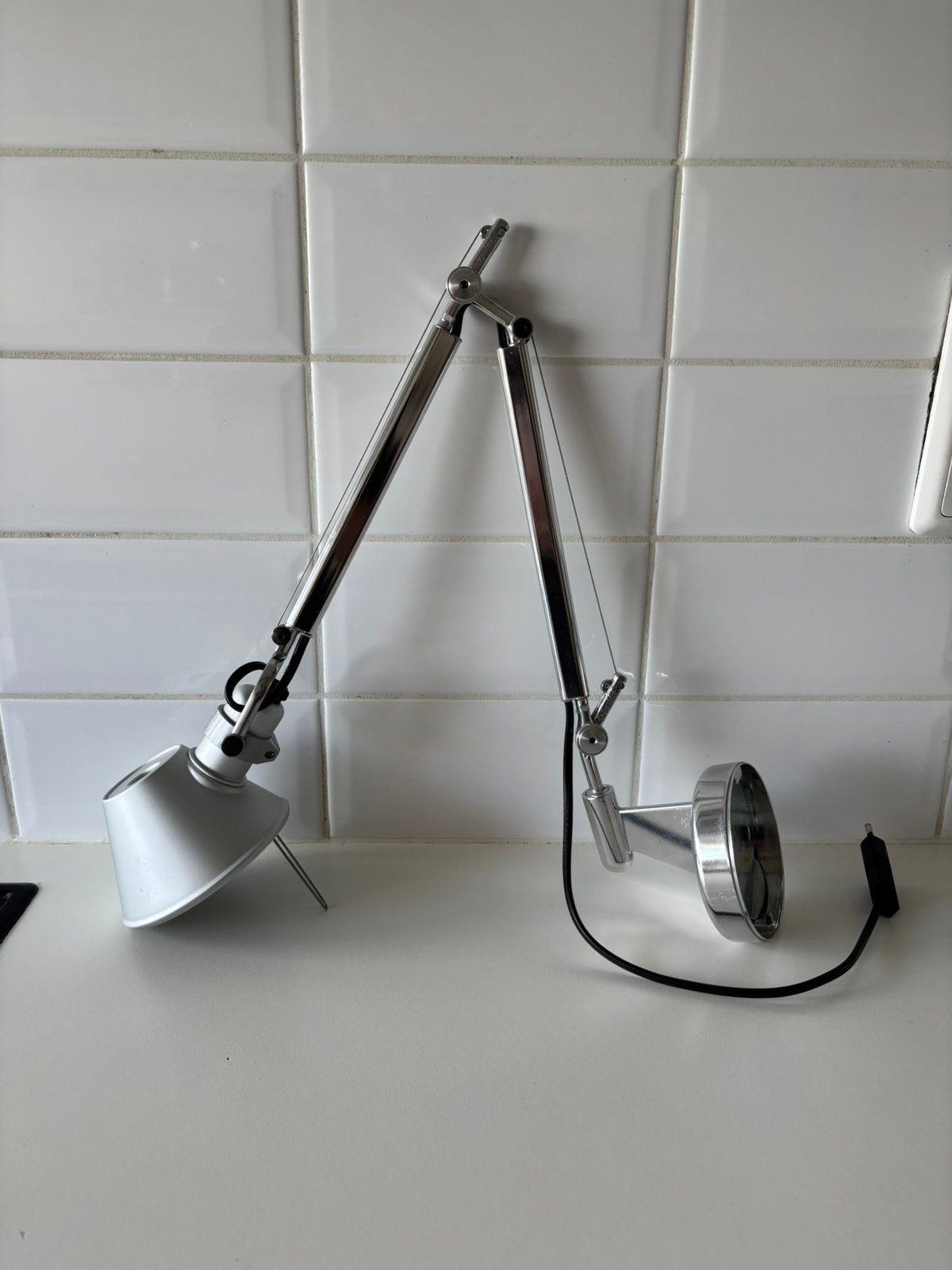 Artemide Tolomeo, Huis en Inrichting, Grijs, E14 (klein), Ophalen of Verzenden, Zo goed als nieuw