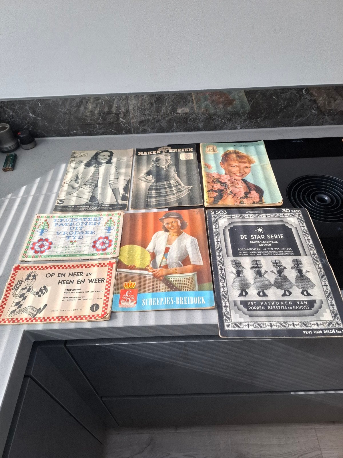 Vintage Handwerk Patronen Boeken - Borduren, Haken, Breien, Ophalen of Verzenden, Gebruikt, Overige typen