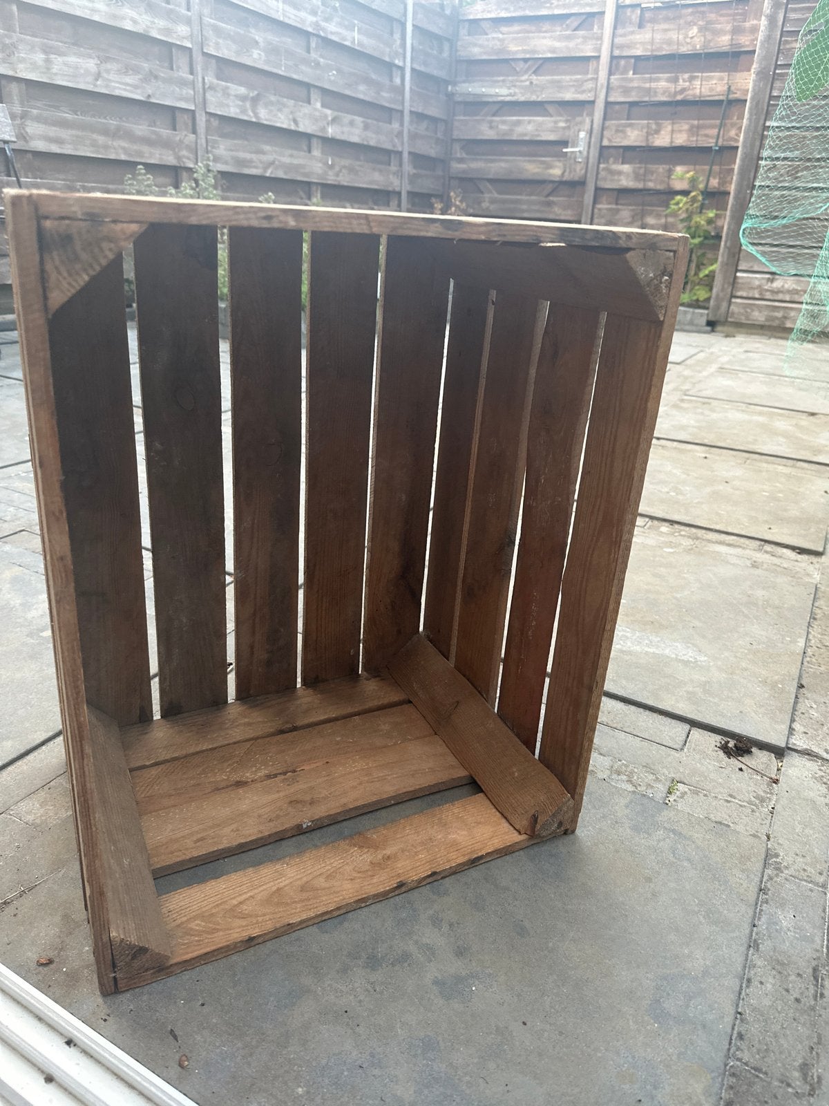 Houten kist- Vintage opbergkisten 3 x, Ophalen, 50 – 75, Gebruikt, 50 tot 100 cm