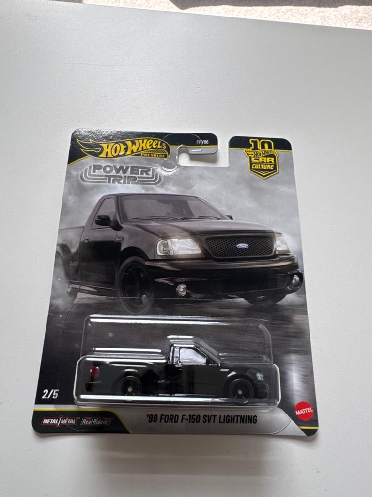 Hot Wheels '99 Ford F-150 SVT Lightning Power Trip, Ophalen of Verzenden, Nieuw, Overige typen