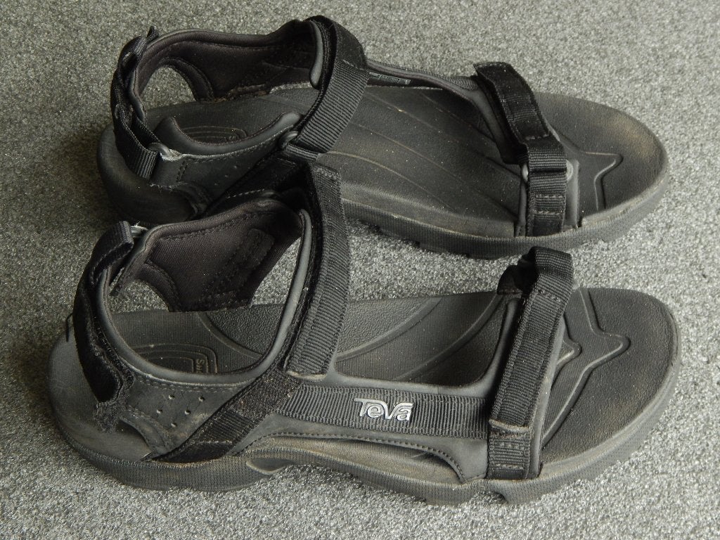 Teva sandalen , maat 38, Zwart, Zo goed als nieuw, Teva, Sandalen of Muiltjes