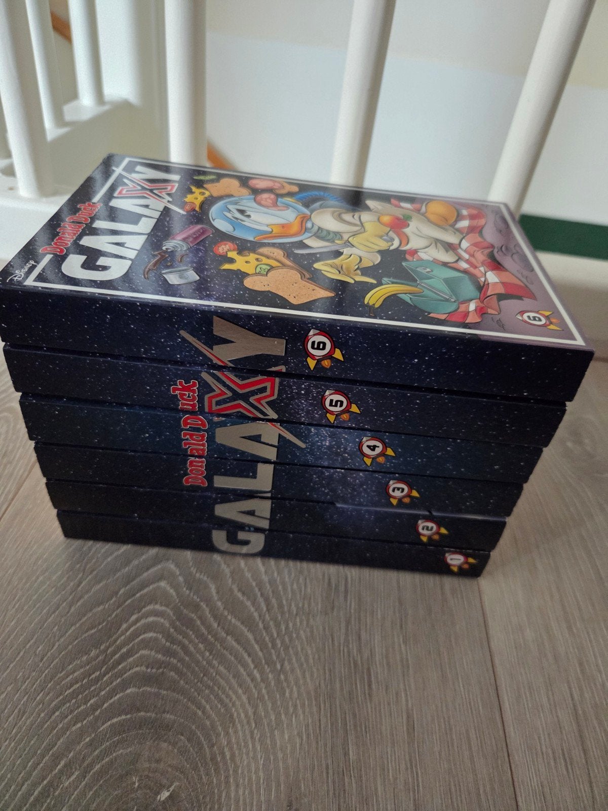 Donald Duck pockets - Galaxy 1 tm 6, Boeken, Meerdere stripboeken, Ophalen of Verzenden, Zo goed als nieuw