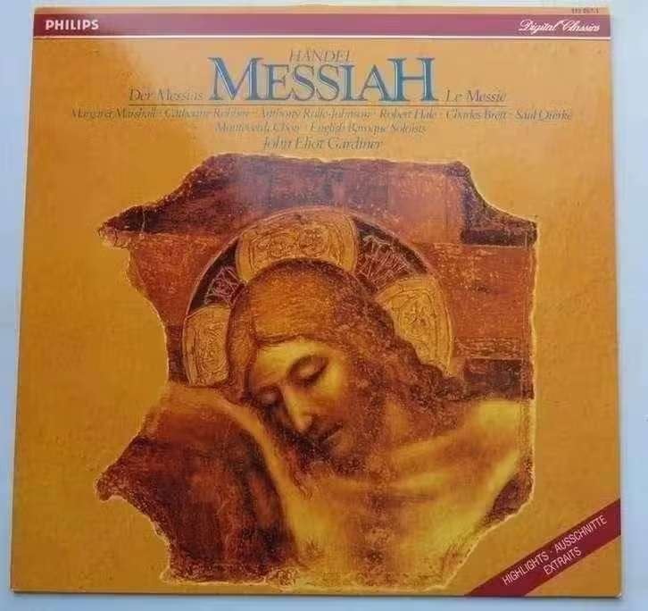 LP Gardiner, Händel – Messiah Highlights 412 267-1 Vinyl, LP, Kamermuziek, Ophalen of Verzenden, Zo goed als nieuw