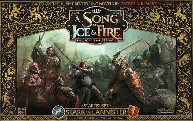 ASOIAF Miniatures Game Stark vs Lannister Starter Set, Hobby en Vrije tijd, ., Ophalen of Verzenden, ., .