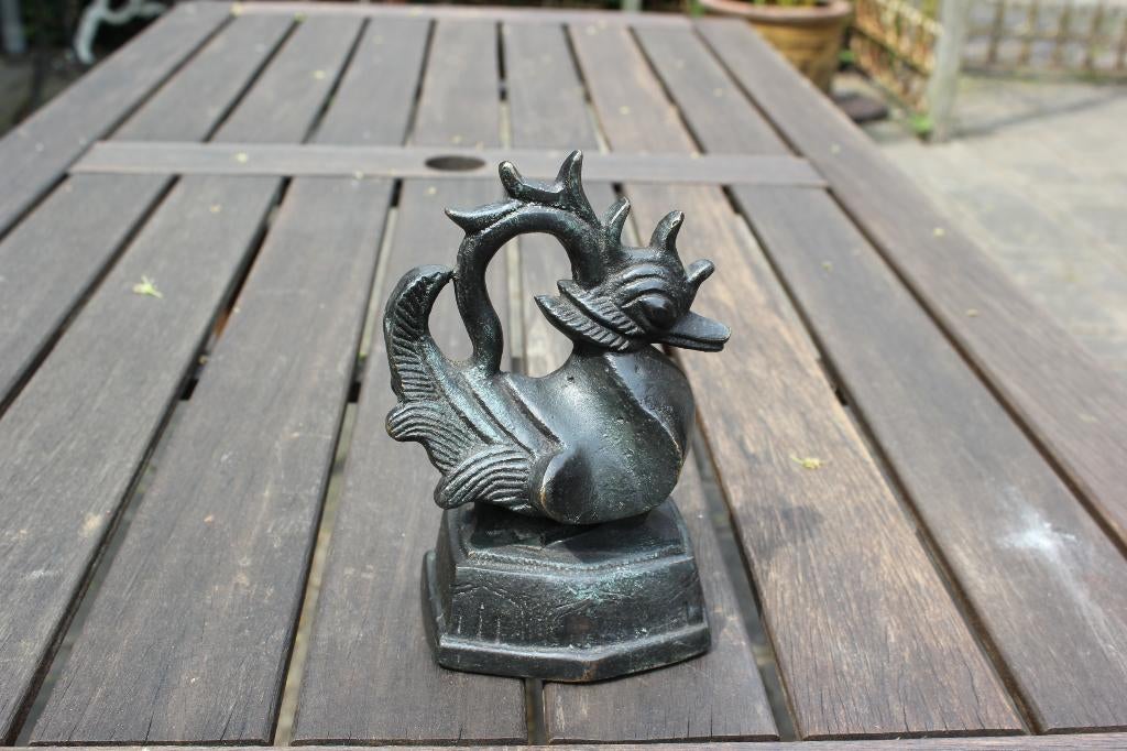 bronzen opuim gewicht, Ophalen of Verzenden, Brons