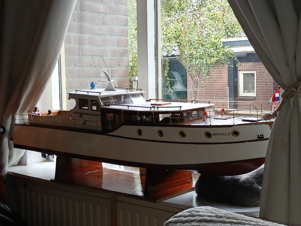 Pracht RC Jacht Miracle . Inc volledig interieur ., Ophalen, Zo goed als nieuw, Groter dan 1:32, Overige merken