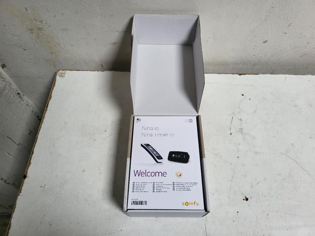 somfy nina timer io Ref 1811407 (Nieuw), Ophalen of Verzenden, Nieuw, Origineel, Met display