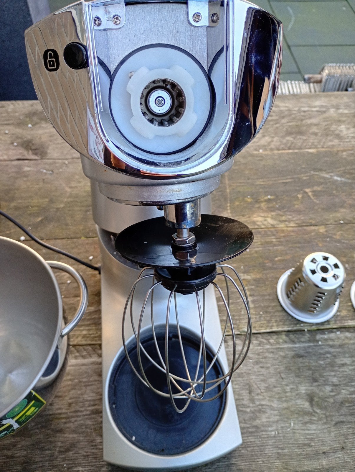 Krups Keukenmachine KA40 met accessoires, Ophalen of Verzenden, Gebruikt, Vaatwasserbestendig
