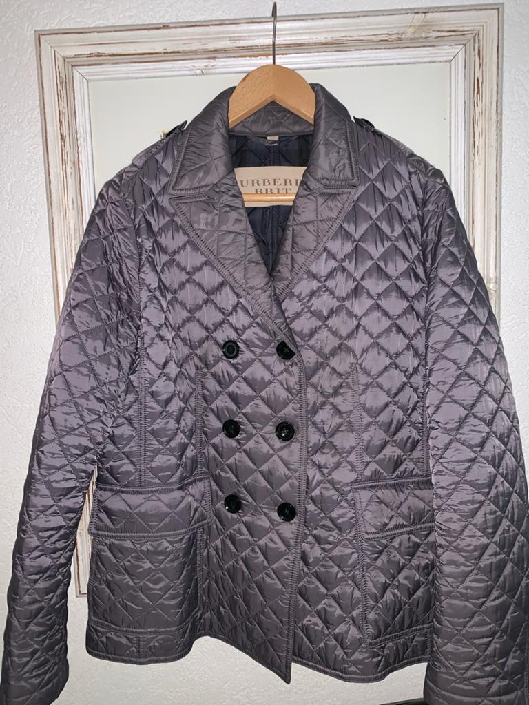 Burberry Brit  jas maat  XL als nieuw, Kleding | Dames, Ophalen of Verzenden, Zo goed als nieuw, Maat 46/48 (XL) of groter, Grijs