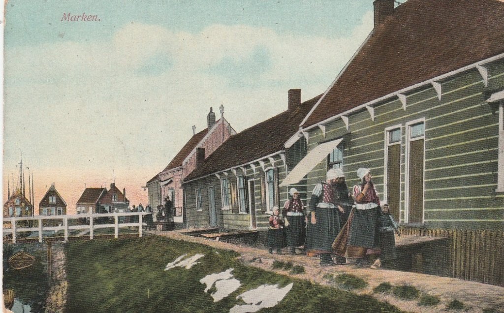 marken- dorpskiekje, Ophalen of Verzenden, Voor 1920, Noord-Holland