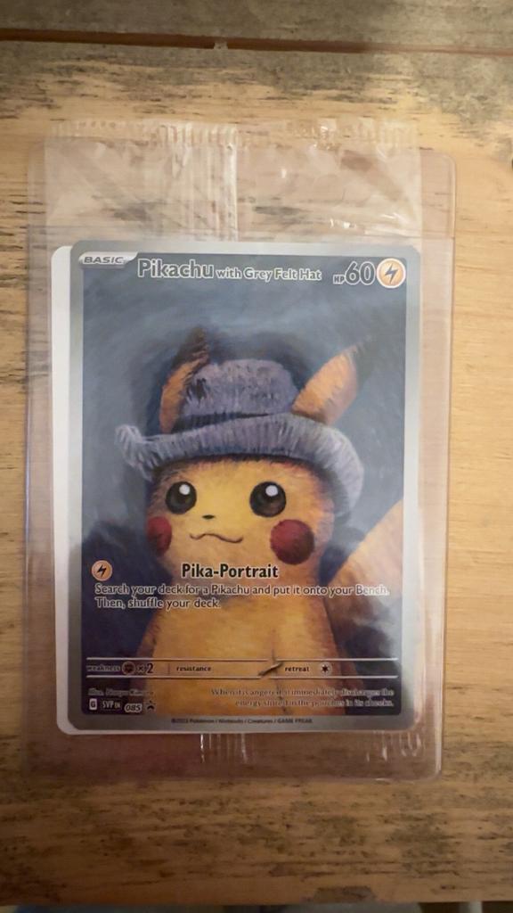 Pokémon Pikachu Sealed Promo – Van Gogh Museum, Hobby en Vrije tijd, Verzamelkaartspellen | Pokémon, Nieuw, Ophalen of Verzenden
