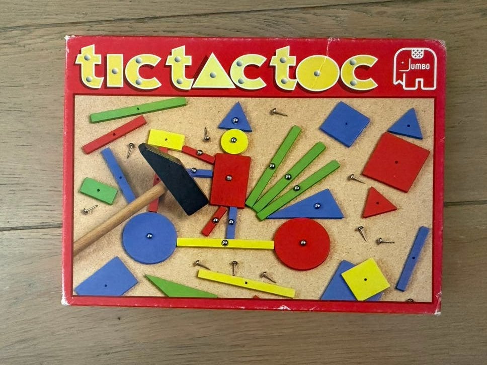 Tic tac toc hamertje tik jumbo, Ophalen, Gebruikt