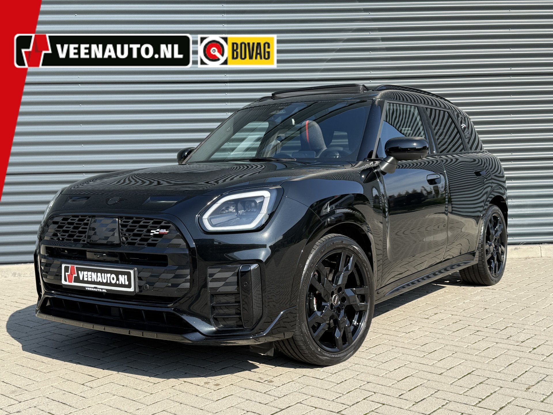 MINI Countryman 1.5 C John Cooper Works L (bj 2024), Auto's, Dealer onderhouden, Gebruikt, Zwart, Bedrijf