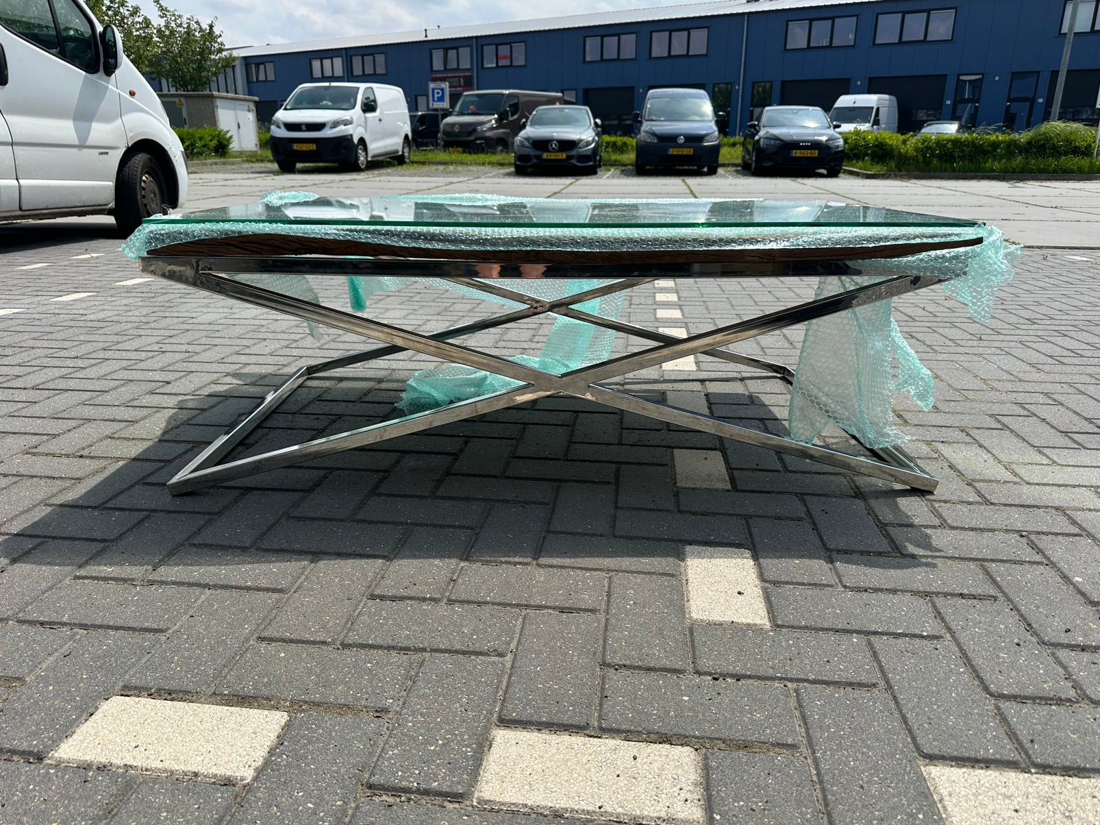 Eric kuster salontafel, Ophalen, 100 tot 150 cm, 50 tot 100 cm, Zo goed als nieuw