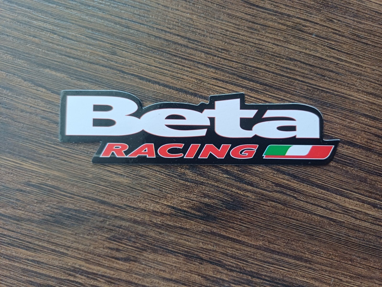 Beta Racing Sticker met Italiaanse Vlag - Nieuw, Ophalen of Verzenden