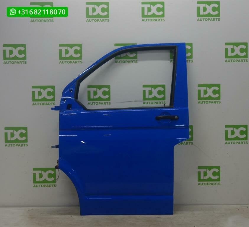 Volkswagen Transporter T6 ('15-'20) Voorportier links blauw, Auto-onderdelen, Gebruikt, Voor, Ophalen of Verzenden, Volkswagen