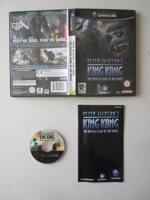 King Kong Nintendo Gamecube, Spelcomputers en Games, Avontuur en Actie, 1 speler, Ophalen of Verzenden, Zo goed als nieuw