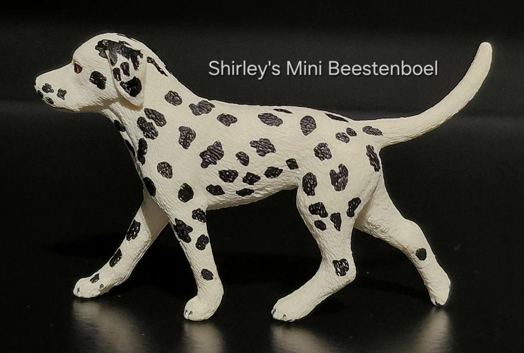 schleich dalmatier, Ophalen of Verzenden, Zo goed als nieuw, Hond of Kat, Beeldje of Figuurtje