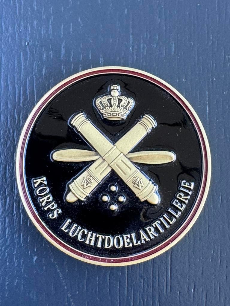 KL coin KLUa 100 jaar, Verzamelen, Ophalen of Verzenden, Landmacht, Nederland, Embleem of Badge