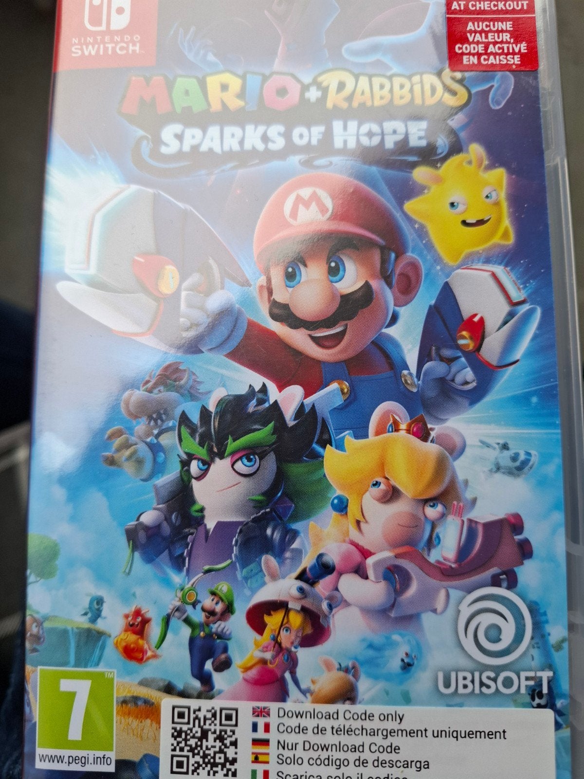 Mario rabbids sparks of hope Nintendo switch nieuwe nieuw, 1 speler, Nieuw, Vanaf 7 jaar, Ophalen