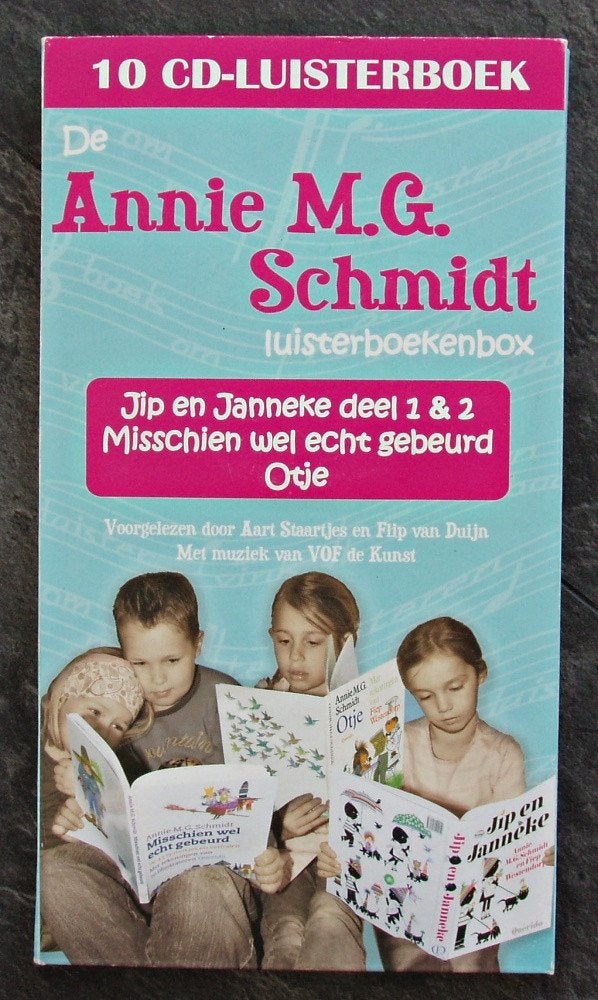 Annie M.G. Schmidt - Luisterboek 10 CD - Jip & Janneke Otje, Boeken, Verzenden, Annie M.G. Schmidt, Cd, Kind