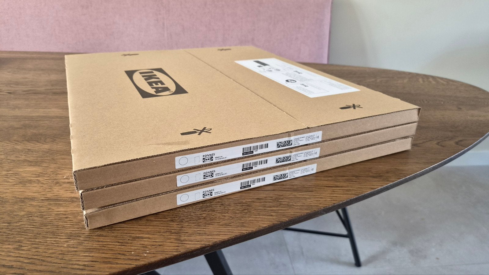 4x IKEA FÖNNES kastdeurtjes 40x40 cm - Nieuw in verpakking, Ophalen, Nieuw, Wit