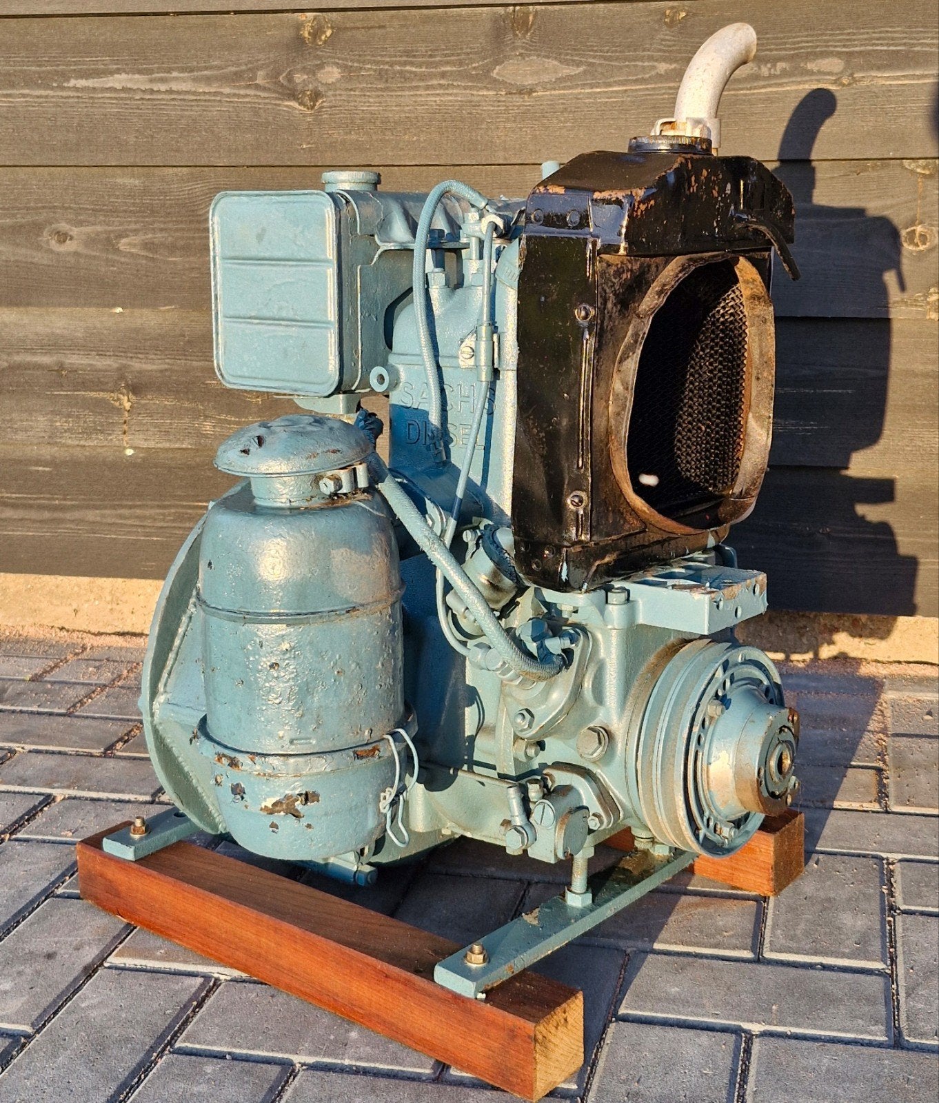 Sachs 1 cilinder Dieselmotor watergekoeld, Ophalen of Verzenden, Gebruikt, Dieselmotor