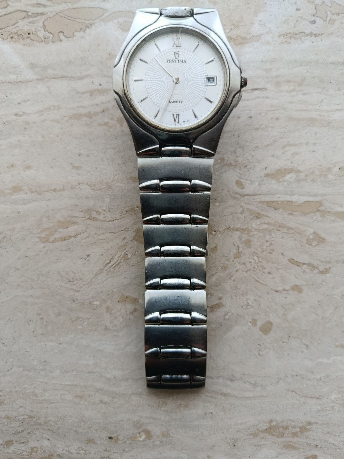 horloge mannen, Ophalen of Verzenden, Gebruikt, Staal, Overige merken